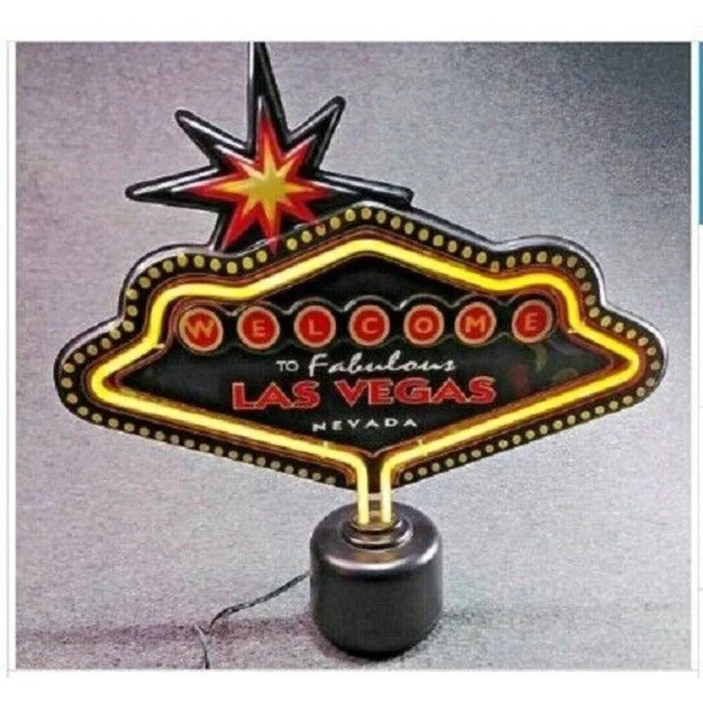 Welcome to Fabulous Las Vegas Neon F/X Sign Light - Poker - Casino - Nevada